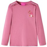 vidaXL Dječja majica dugih rukava boja maline 140 | shoptok.hr