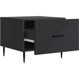  Kava Stol s ladicama Crna 49 x 50 x 40 cm Konstruirano drvo | shoptok.hr