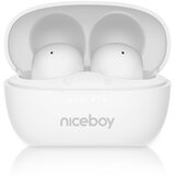 Niceboy podsie 4 pop - bežične slušalice 400 mah + 2x 40 mah IPX4 bele Cene