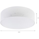Brilagi Plafonska svetiljka SIRIJA MODERN 4xE27/60W/230V prečnik 45 cm bela | Eponuda.com