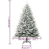  Umjetno božićno drvce sa snijegom zeleno 210 cm PVC i PE | Eponuda.ba