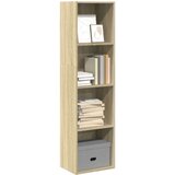 Regal za knjige boja hrasta 40x30x152 cm od konstruiranog drva  Regal za knjige boja hrasta 40x30x152 cm od konstruiranog drva Slike