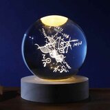  Kristalna stona lampa Sfera Matematička, 8 cm Cene