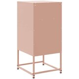 vidaXL Noćni ormarići 2 kom ružičasti 36 x 39 x 78 cm čelični | shoptok.hr