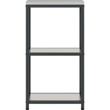  Kuhinjsko skladištenje s policom Srebrno 30 x 50 x 92 cm Čelik | shoptok.hr