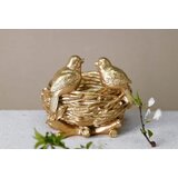 Aberto Design dekorativna figura CY0452, 14x13x14 cm, zlatna boja Cene