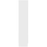  Vitrina bijela 82,5 x 30,5 x 150 cm konstruirano drvo | shoptok.hr