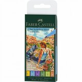Faber-Castell PITT umjetnički flomasteri brush Summer vibes - 6 kom (Markeri s tintom) Cijene
