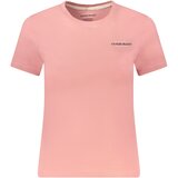 Guess Jeans WOMEN&#39;S SHORT SLEEVE T-SHIRT PINK Cijene