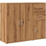 vidaXL Komoda boja hrasta artisan 91x29,5x75 cm konstruirano drvo | shoptok.hr