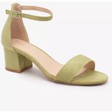 Resti Green women's low stiletto sandals Mesteri | shoptok.hr