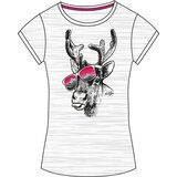 Kilpi Girls' cotton T-shirt MALGA-JG White | ePonuda.com