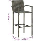  barski stol z naslonjali | Shoptok.si