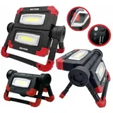 prenosni akumulatorski gradbeni dvojni reflektor LED COB 40W 7000mAh USB 5905