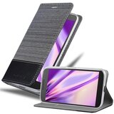 Cadorabo Ohišje, združljiv z Motorolo v sivi črni barvi - zaščitni pokrov z magnetnim zapiranjem, stoječo funkcijo in režo za kartico, (20569050) | Shoptok.si