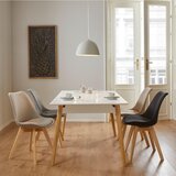 Bessagi Home stol rocksi, temno siva | Shoptok.si