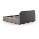 Windsor & Co Sofas Svetlo rjava oblazinjena zakonska postelja s prostorom za shranjevanje z letvenim dnom 180x200 cm Juno – | Shoptok.si