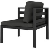  Modularna kutna sofa s jastucima 1 kom aluminijska antracit | shoptok.hr