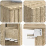  Set namještaja za kupaonicu 3 kom. Hrast sonoma | shoptok.hr