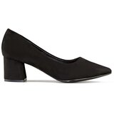 primohurt Suede low-heeled pumps, classic black women's high-heeled pumps | shoptok.hr