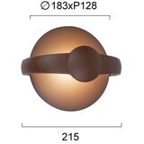  LED zidna svetiljka MAYORKA LED/12W/230V braon | Eponuda.com