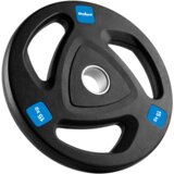 Rebel Active olimpijski utezi od lijevanog željeza, obloženi gumom, set od 2 x 15 kg, rupa 51 mm | shoptok.hr