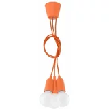 Nice Lamps Narančasta viseća svjetiljka ø 15 cm Rene –
