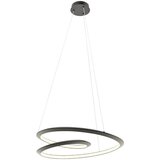  Redo 01-3378 - LED prigušiva luster na sajli STORM LED/60W/230V crna | Eponuda.com
