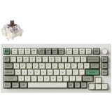 KEYCHRON Q1 Max QMK/VIA Brezžična Mehanska Tipkovnica, Bluetooth / 2.4 GHz, Brown Tactile Switch, US Layout, Q1M-P3, (21733284) Cene