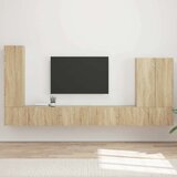  Namestitev na steno 6 pcs Sonoma hrast - - Rjava - 78.74 - 98 x 31 x 29,5 cm - 2025-vidaXL-Uvoz_2 | Shoptok.si