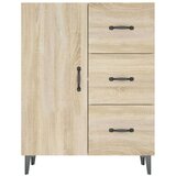  Komoda sonoma hrast 69,5x34x90 cm inženirski les, (20654872) | Shoptok.si