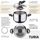 San ignacio Tlačni kuhalnik 3,5L iz nerjavečega jekla Chrome, (5000511198) | Shoptok.si