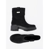 Shelvt Women's black boots with a massive sole | Shoptok.si