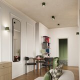 Sollux SL.1794 - Spot svetiljka AURA, 1xGU10/10W/230V, prečnika 10 cm, zelena | Eponuda.com