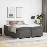  Konstrukcija postelje Siva 180 x 200 cm Umetna koža | Shoptok.si