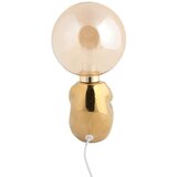 Leitmotiv LED zatemnitvena namizna svetilka v zlati barvi s steklenim senčilom (višina 22,5 cm) Joey – | Shoptok.si