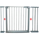  Zaštitna ograda za djecu S3 siva 79-115 cm | shoptok.hr