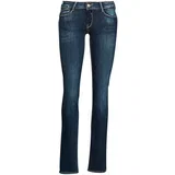 Jeans straight PULP HIGH REGUL Modra