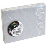Clairefontaine kuverte Pollen 75x100mm 120gr silver 1/20 | shoptok.hr
