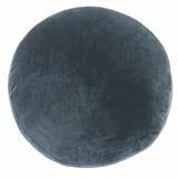 Tiseco Home Studio tamnoplavi ukrasni jastuk od mikrovlakana Marshmallow, ø 40 cm