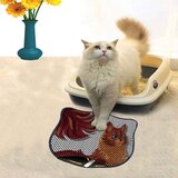 WALLXPERT Kdkafa0093 multicolor cat litter mat | ePonuda.com