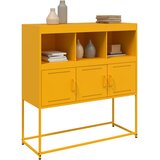  Komoda boja senfa 100,5x39x107 cm čelični | shoptok.hr