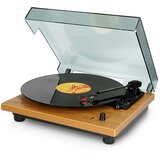 Lenco Gramofon LS-10WD, RCA izlaz, 3.5mm, zvučnici 2x 6W, wood | shoptok.hr