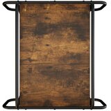  Stolić za kavu Dimljeni hrast 50 x 50 x 51 cm Konstruirano drvo - Dimljeni hrast 50 x 50 x 51 cm | shoptok.hr