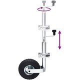  Potporni kotač za prikolicu sa stezaljkom 48 mm pocinčani čelik | shoptok.hr