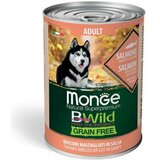 Monge dog adult konzerva bwild salmon 400g Cene