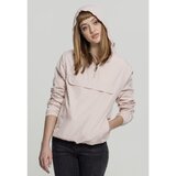 Urban Classics Ladies Basic Pull Over Jacket light pink Cene