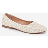 Boto Ladies Flat Ballerinas With Glitter Gold Tatorelis | shoptok.hr