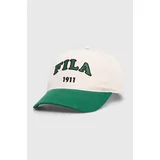 Fila Bombažna bejzbolska kapa zelena barva