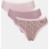 Sloggi Spodnje hlačke nude / rjava / staro roza / črna | Shoptok.si